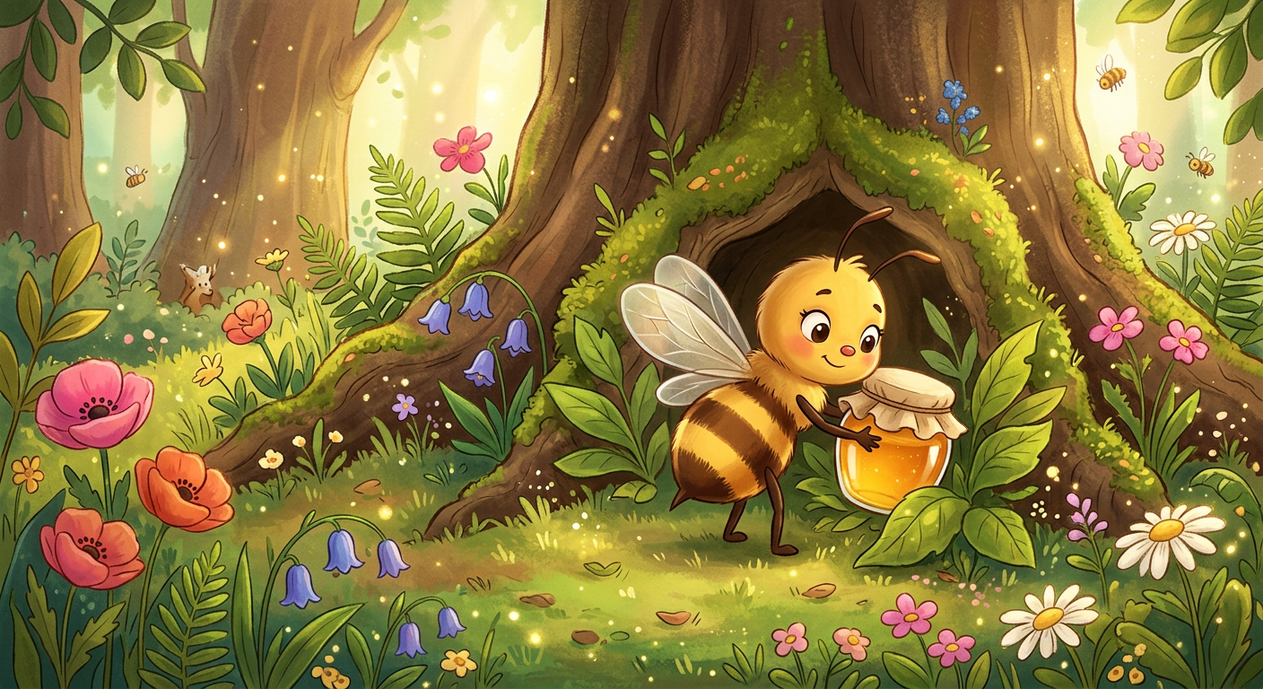 النحلة التي أخفت العسل - قصص قصيرة