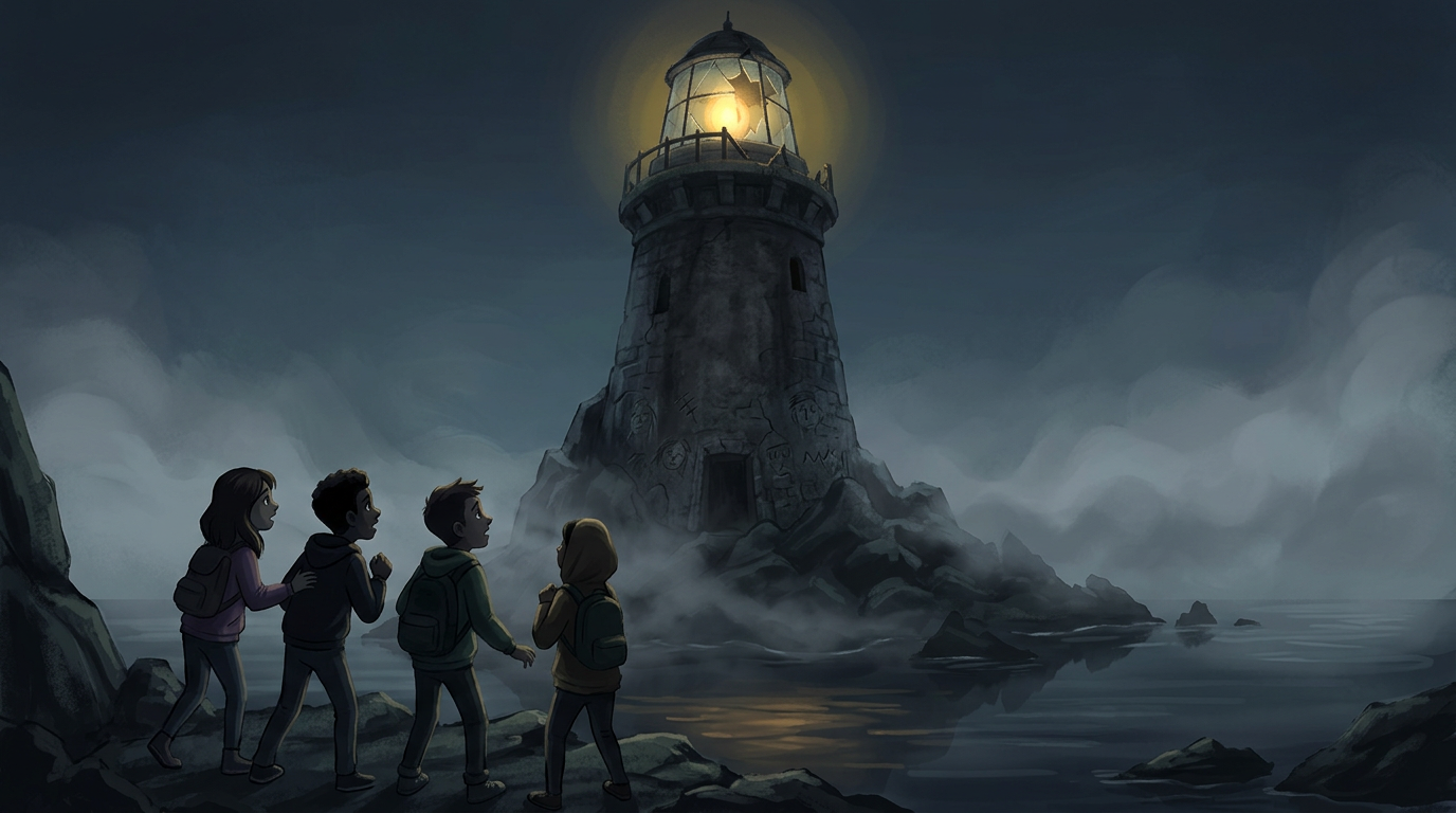 المنارة التي لا تنطفئ - قصص قصيرة