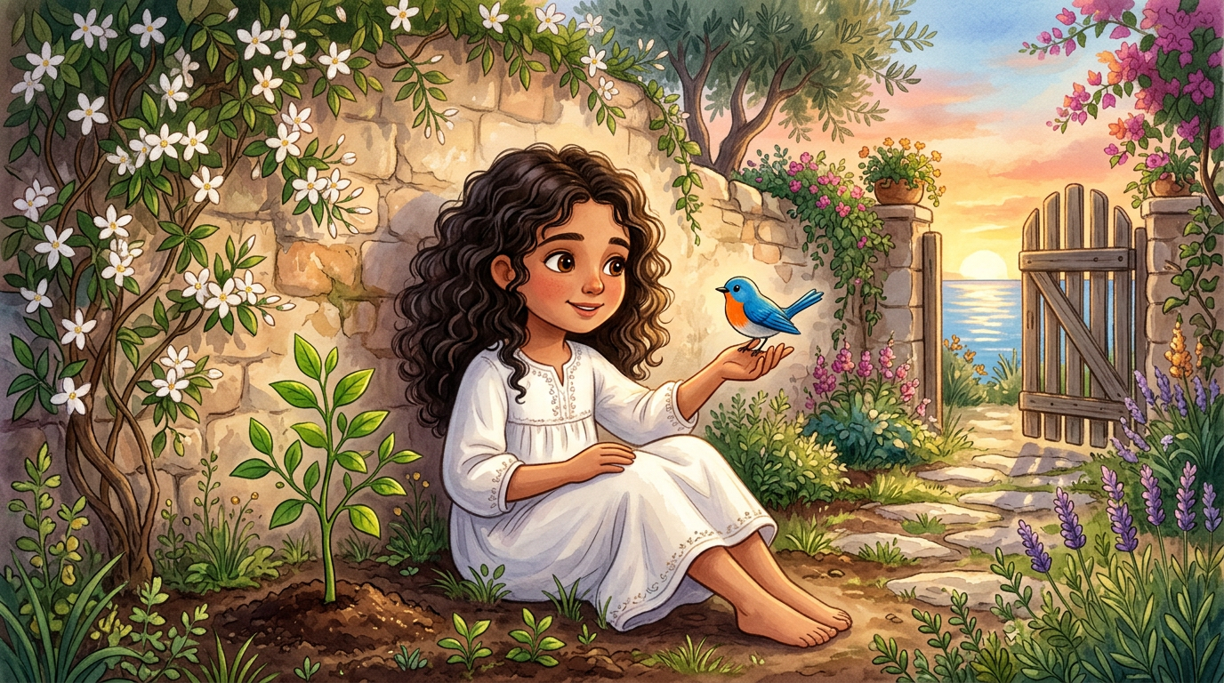 زهرةُ اللَّيمون والطائرُ الذي غنَّى لها